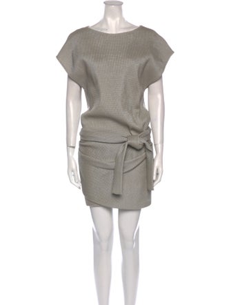 Jay Ahr Nylon Mini Dress