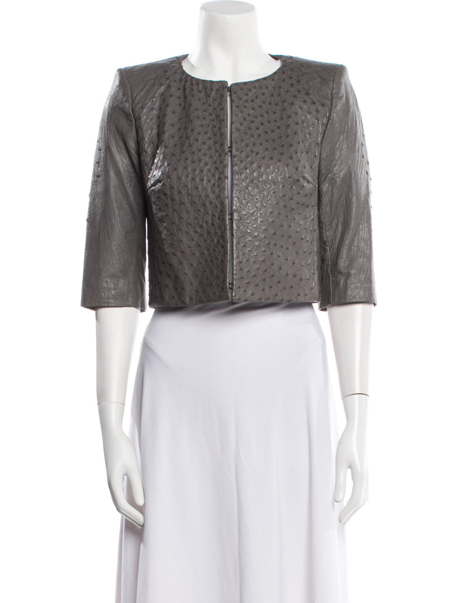 Jay Ahr Ostrich Bolero