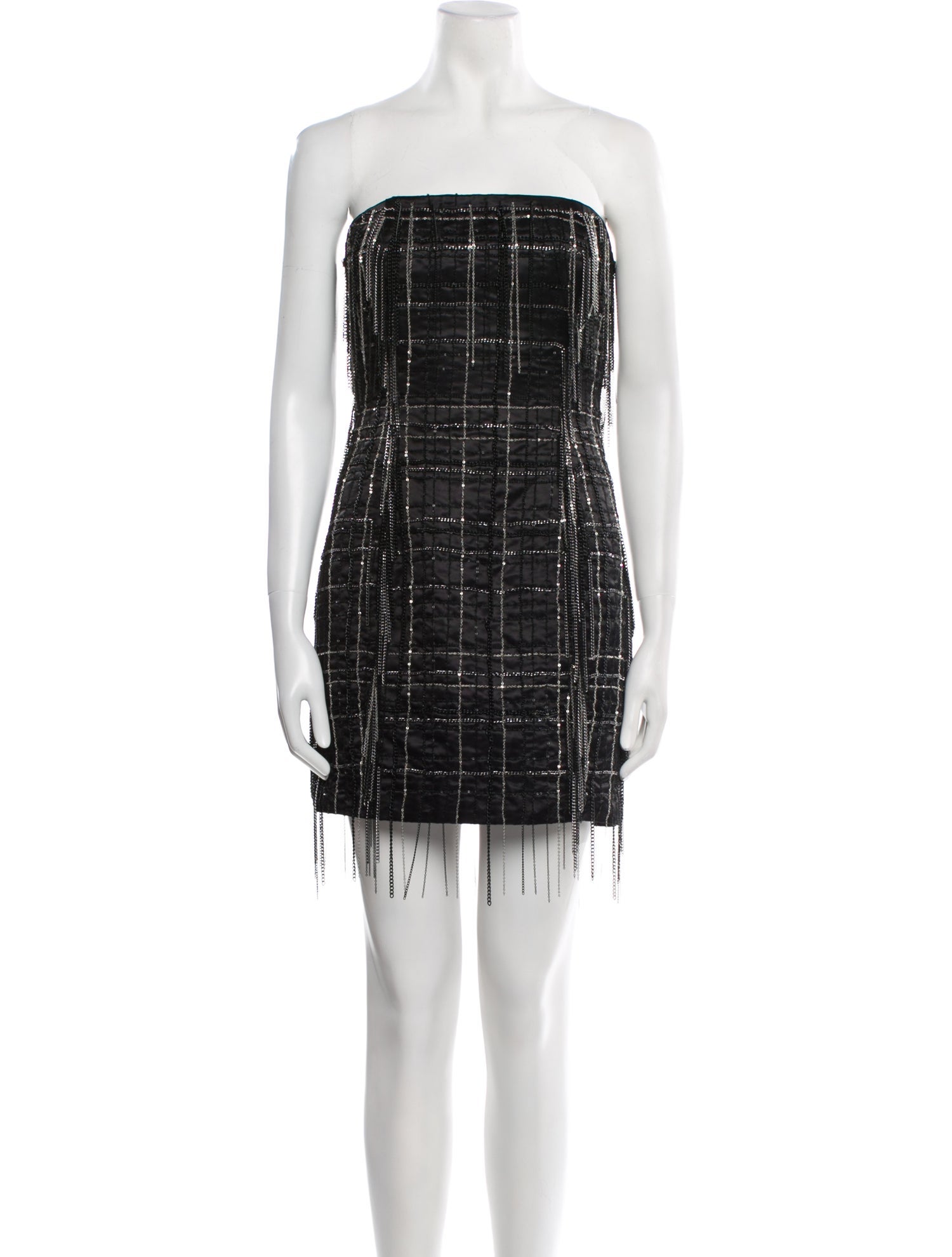 Jay Ahr Patterned Mini Dress