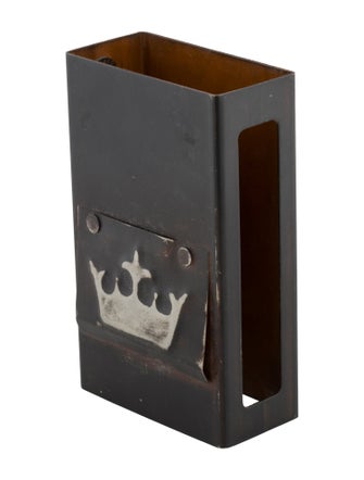 Jan Barboglio Jan Barboglio Art Deco Iron Match Box