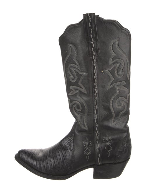 J B Hill Boot Company Leather Western Boots