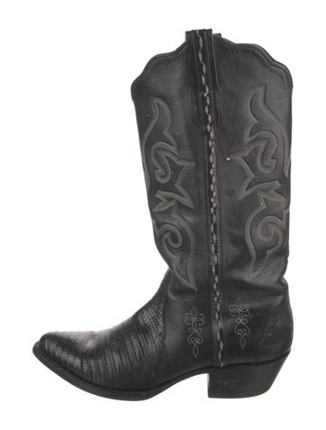 J B Hill Boot Company Boots Leather Western 8