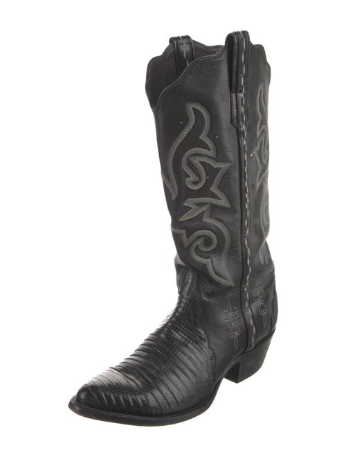 J B Hill Boot Company Leather Western Boots