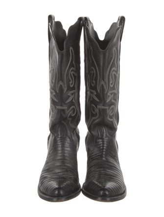 J B Hill Boot Company Leather Western Boots