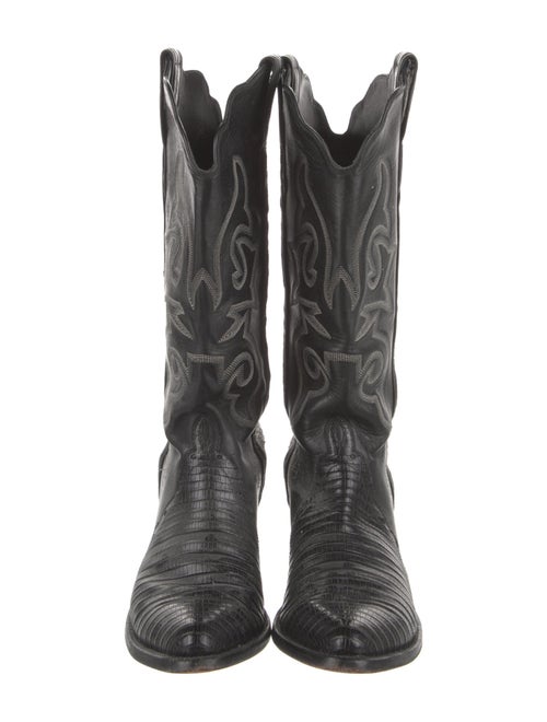 J B Hill Boot Company Leather Western Boots