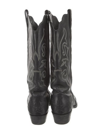 J B Hill Boot Company Leather Western Boots