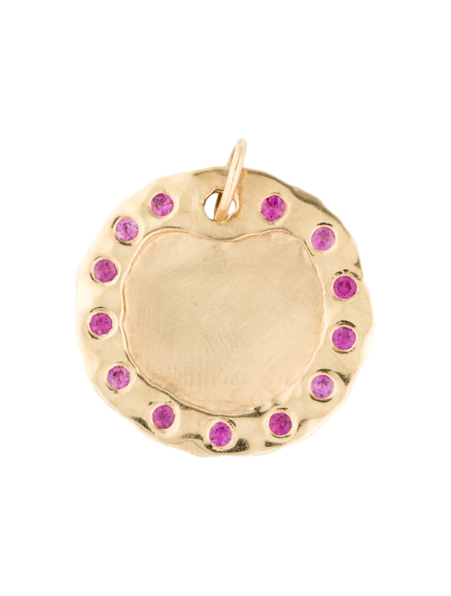 Julez Bryant 14K Ruby Round Pendant