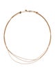 Julez Bryant 14K Chai 3-Tiered Choker Necklace