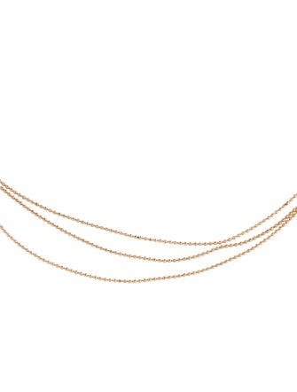 Julez Bryant 14K Chai 3-Tiered Choker Necklace
