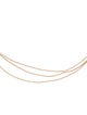 Julez Bryant 14K Chai 3-Tiered Choker Necklace