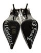 Jimmy Choo x Jean Paul Gaultier Leather Slingback Pumps