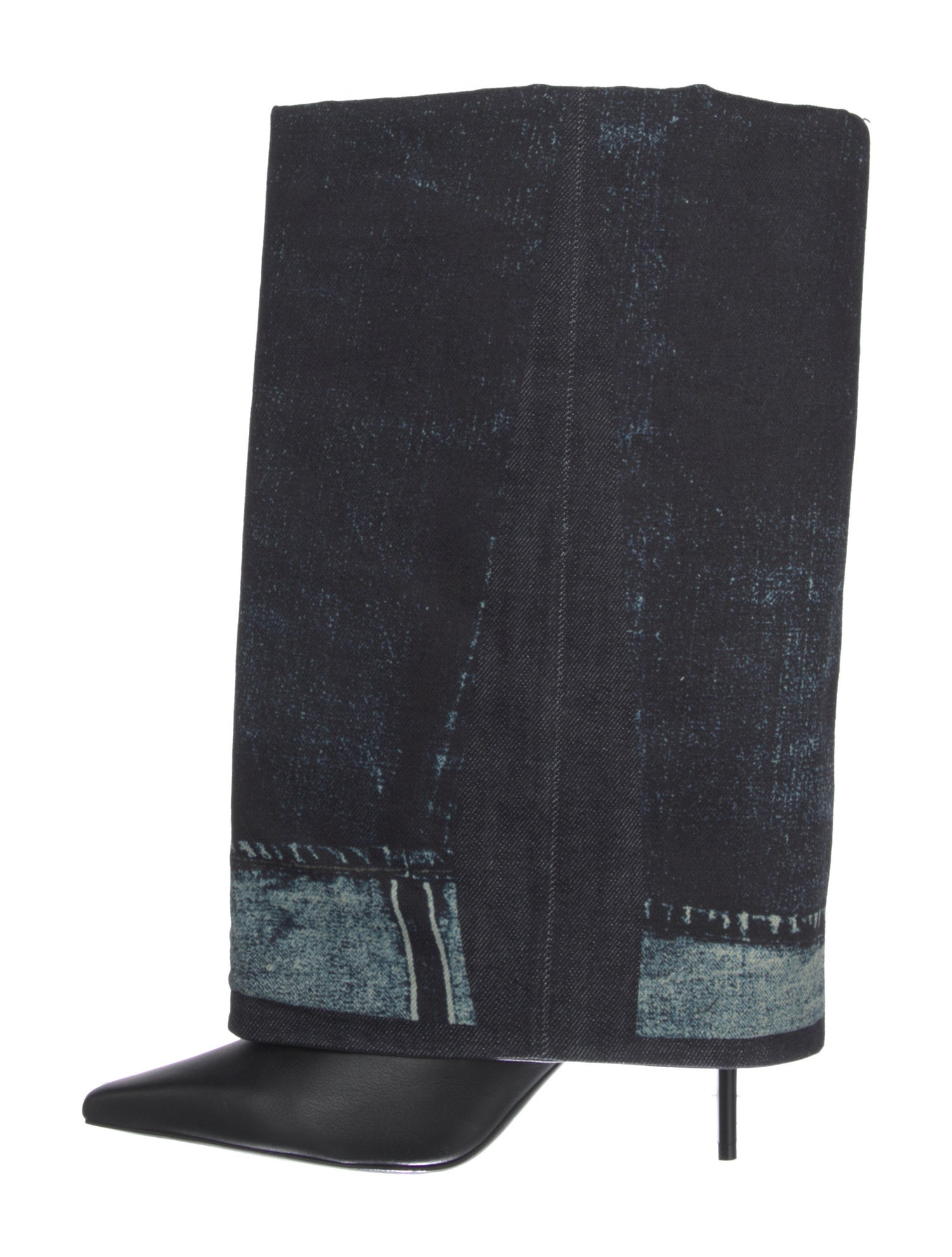 Jimmy Choo x Jean Paul Gaultier Denim Boots w/ Tags