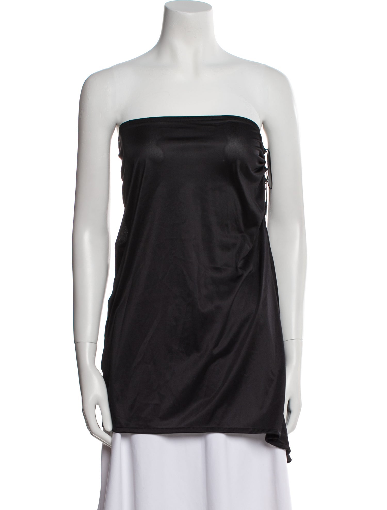 Jean Colonna Nylon Strapless Tunic
