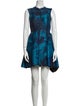 Juan Carlos Obando Tie-Dye Print Mini Dress