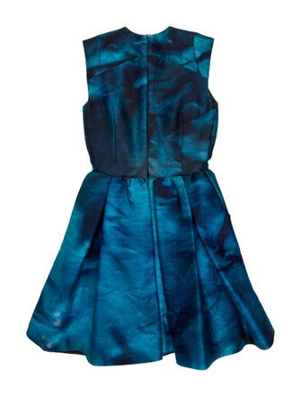 Juan Carlos Obando Tie-Dye Print Mini Dress