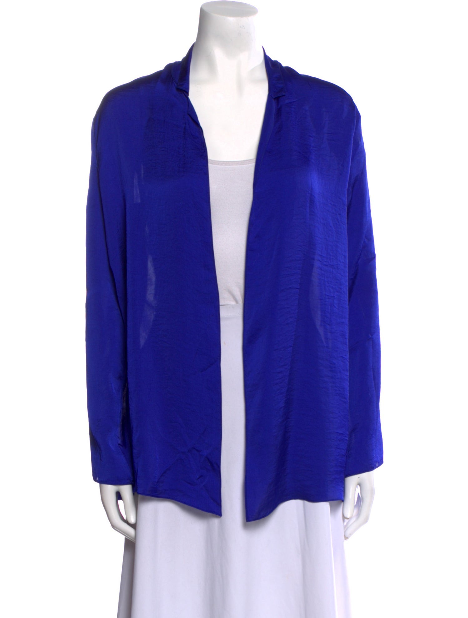 Juan Carlos Obando V-Neck Long Sleeve Blouse