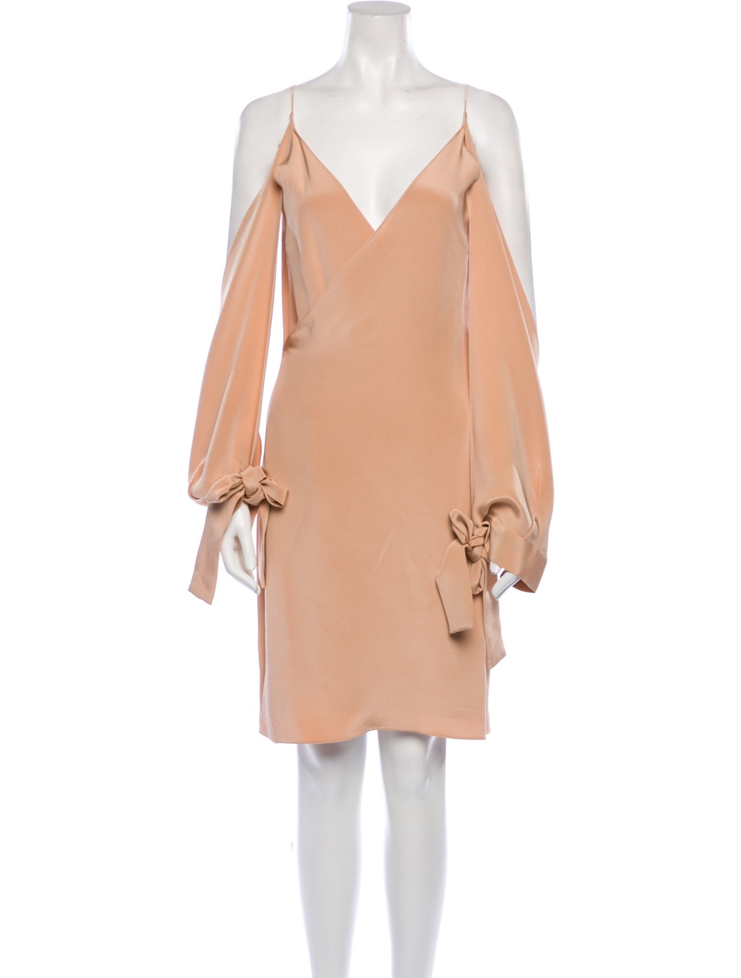 Juan Carlos Obando Silk Mini Dress