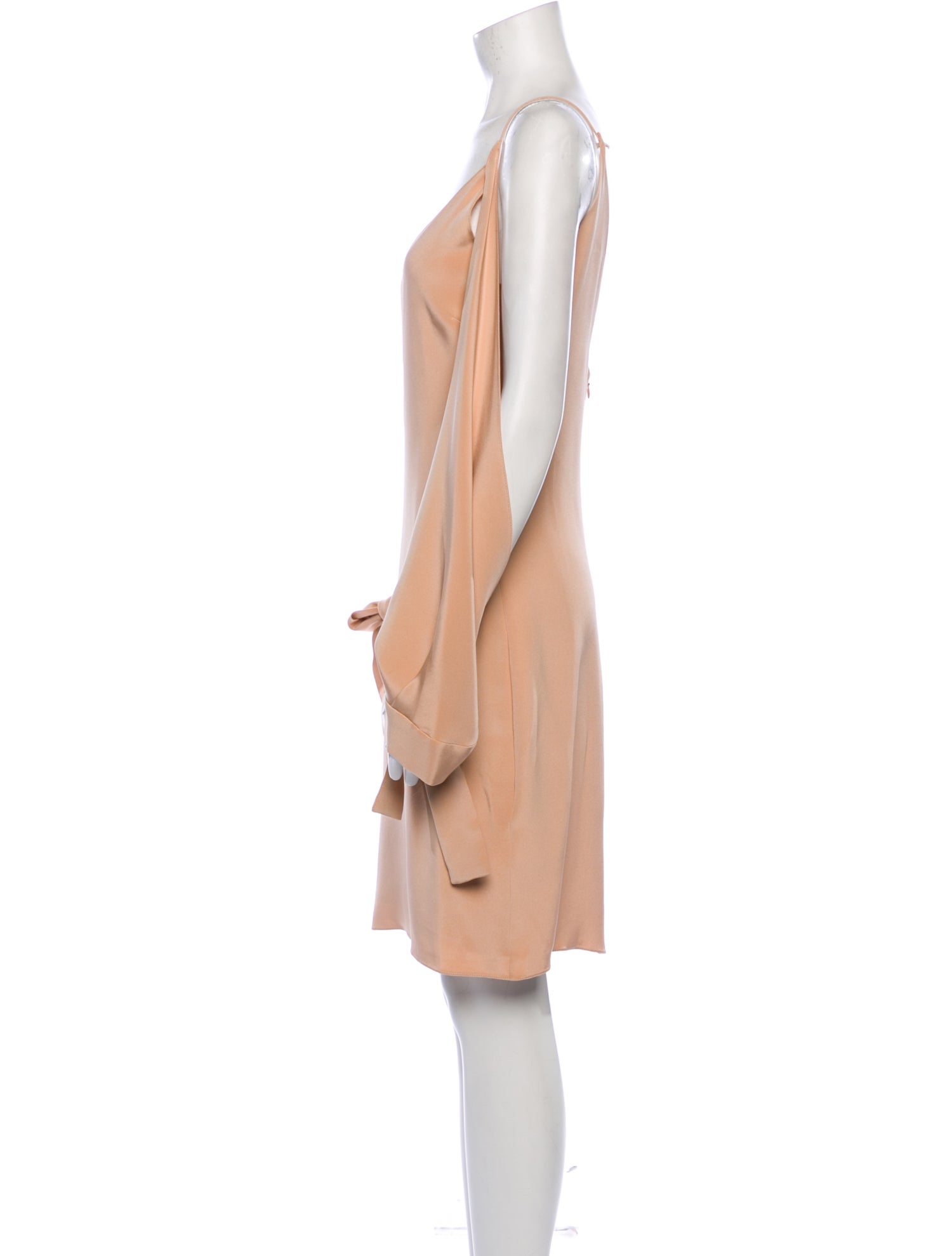 Juan Carlos Obando Silk Mini Dress