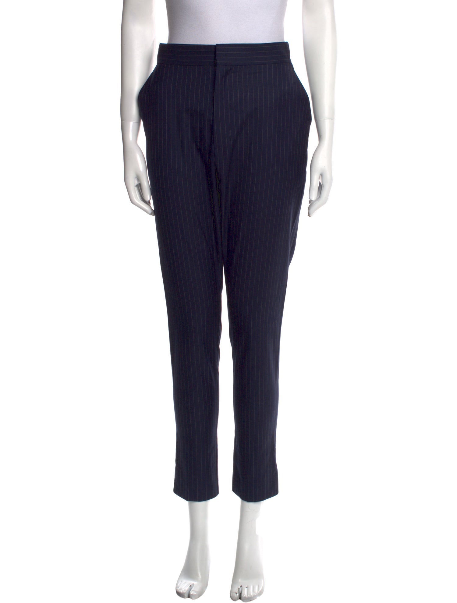 Juan Carlos Obando Wool Skinny Leg Pants