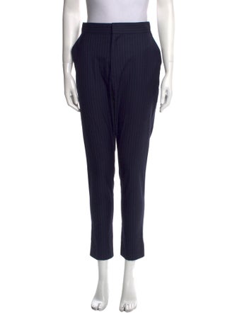 Juan Carlos Obando Wool Skinny Leg Pants