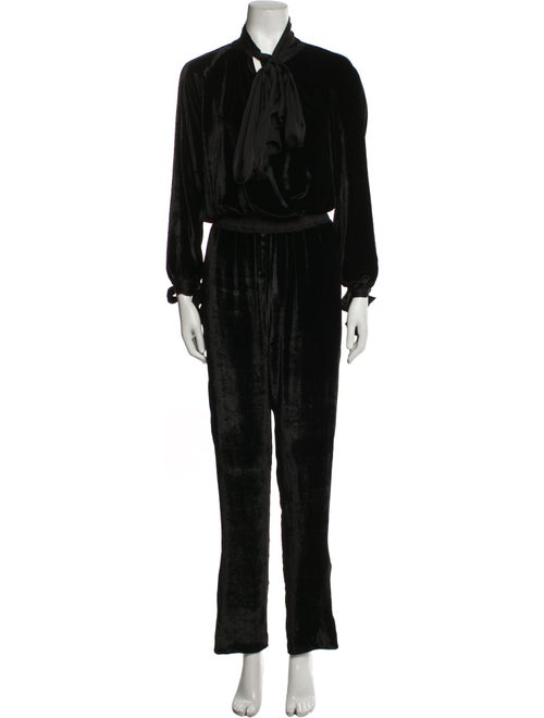 Juan Carlos Obando Tie Neck Jumpsuit