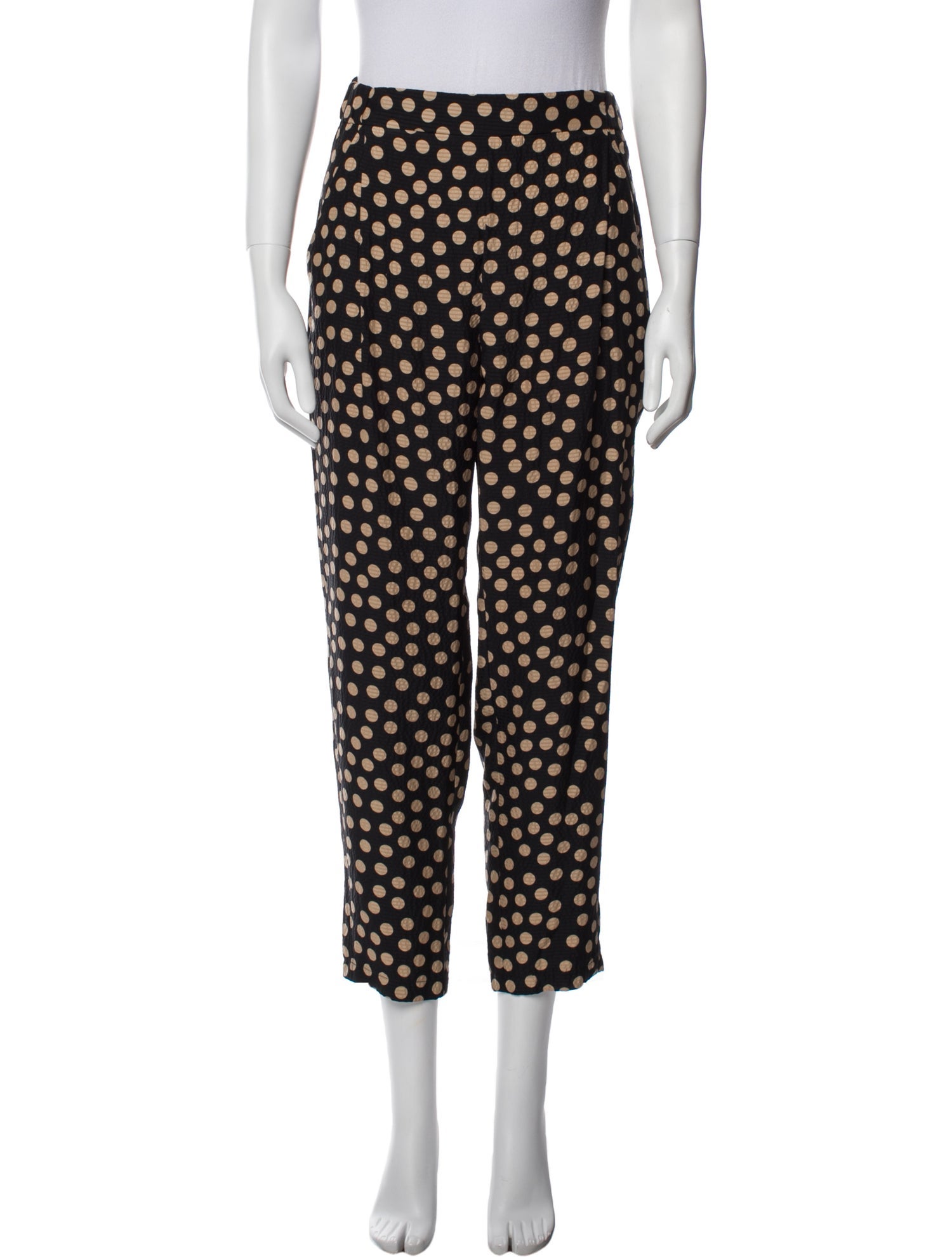 Juan Carlos Obando Silk Straight Leg Pants