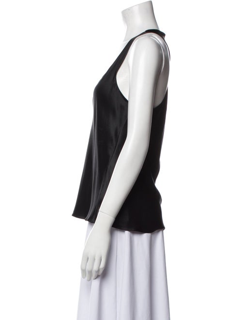 Juan Carlos Obando Silk V-Neck Top