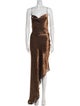 Juan Carlos Obando Silk Long Dress
