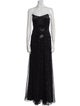 Juan Carlos Pinera Silk Long Dress