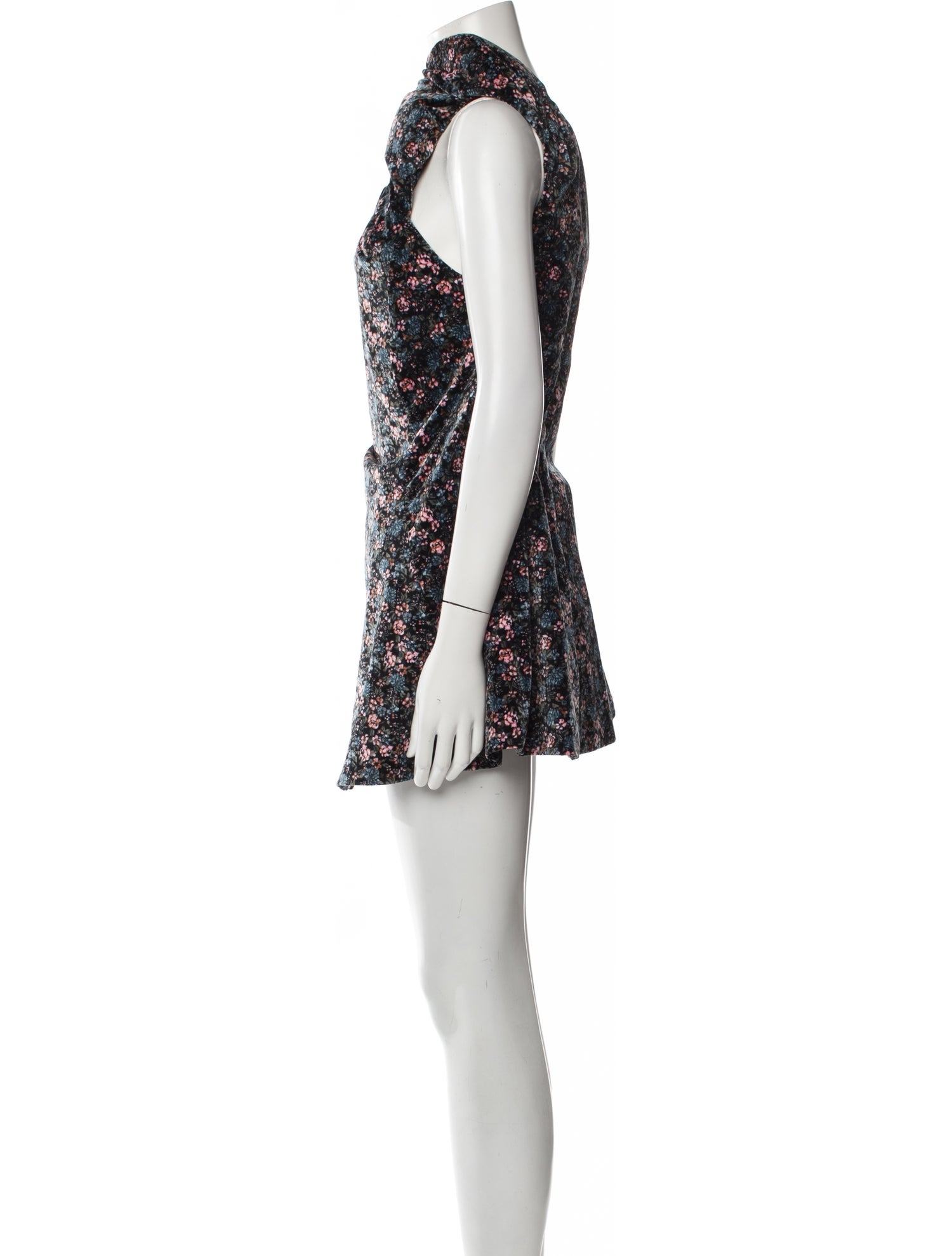 Jordan Dalah Studio Floral Print Mini Dress w/ Tags