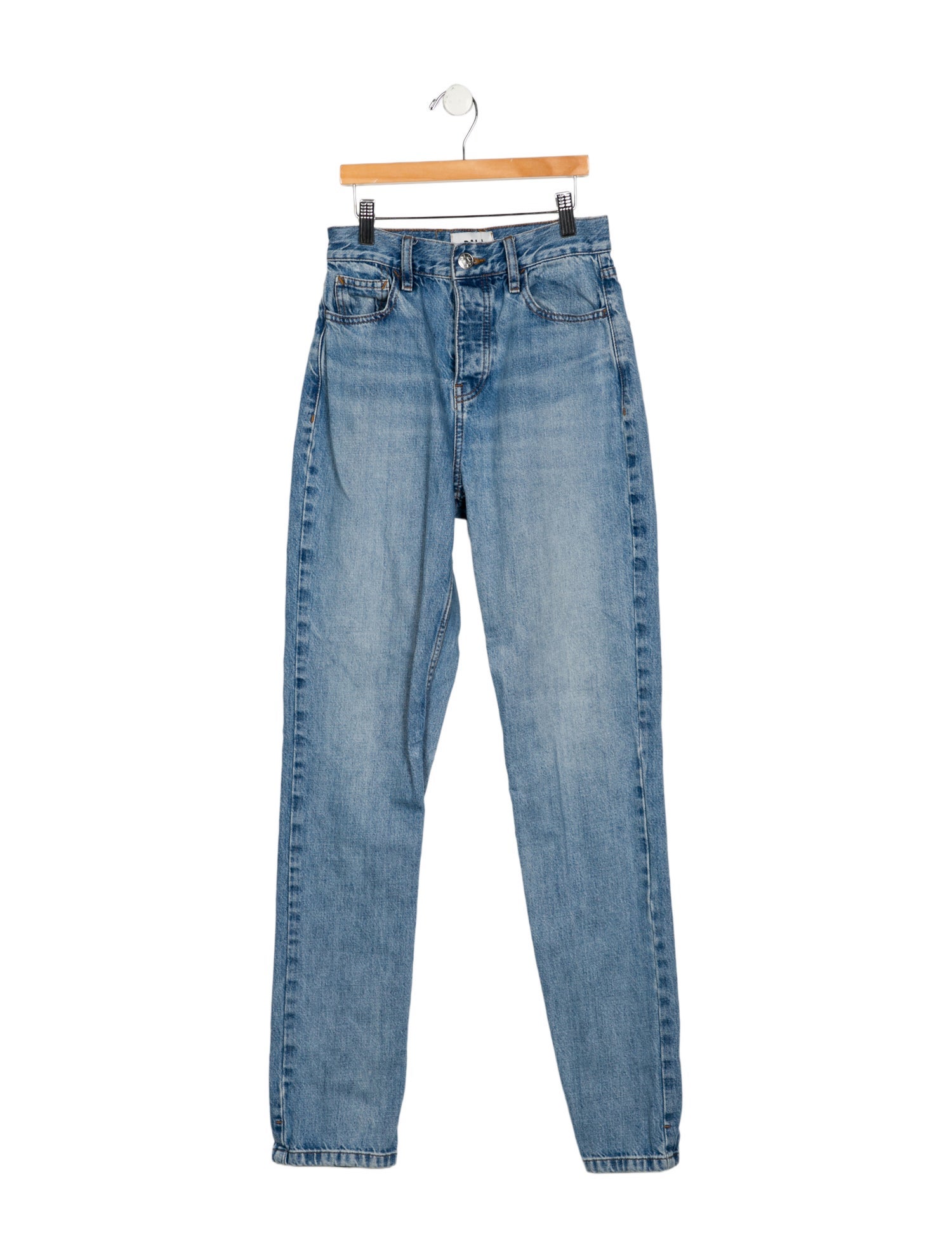Jordan Dalah Studio Mid-Rise Straight Leg Jeans