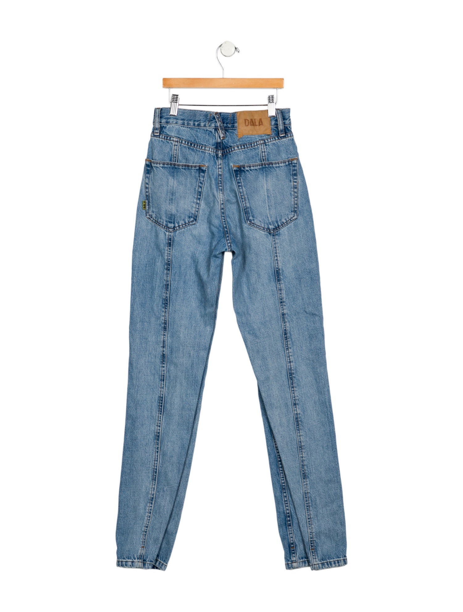 Jordan Dalah Studio Mid-Rise Straight Leg Jeans