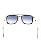John Dalia Square Gradient Sunglasses