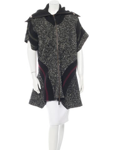 Jean Paul Gaultier Virgin Wool Knee-Length Coat
