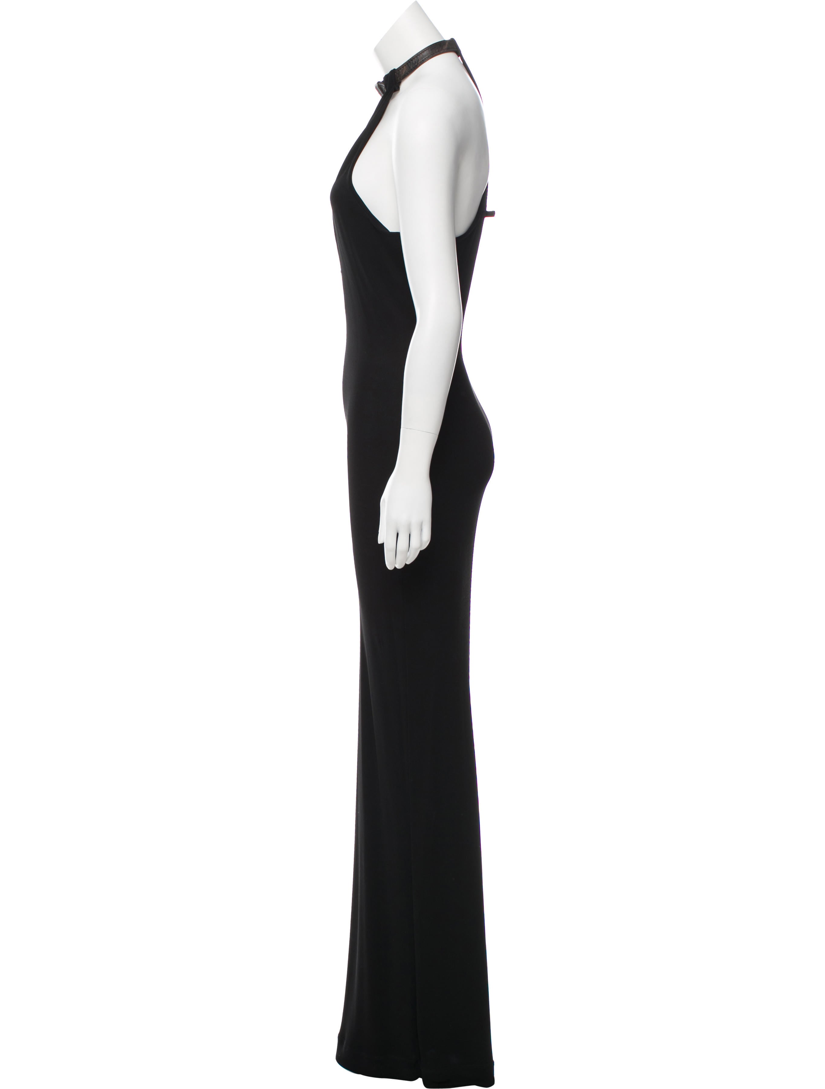Jean Paul Gaultier Halter Maxi Dress
