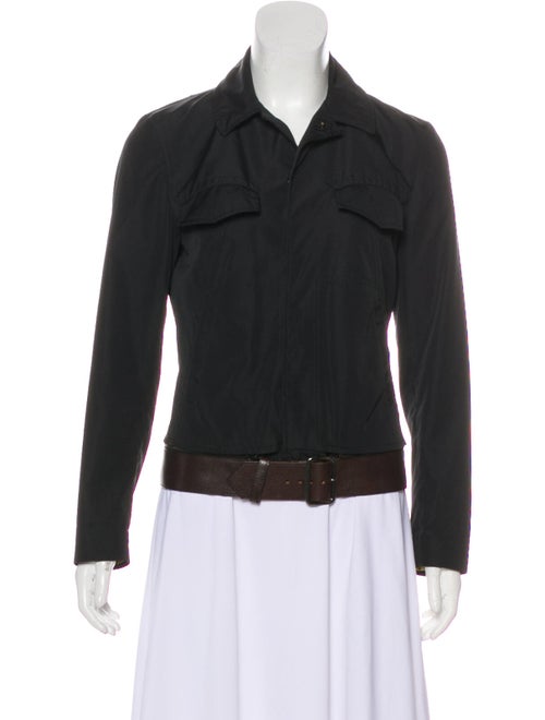 Jean Paul Gaultier Lightweight Button-Up Jacket Bl