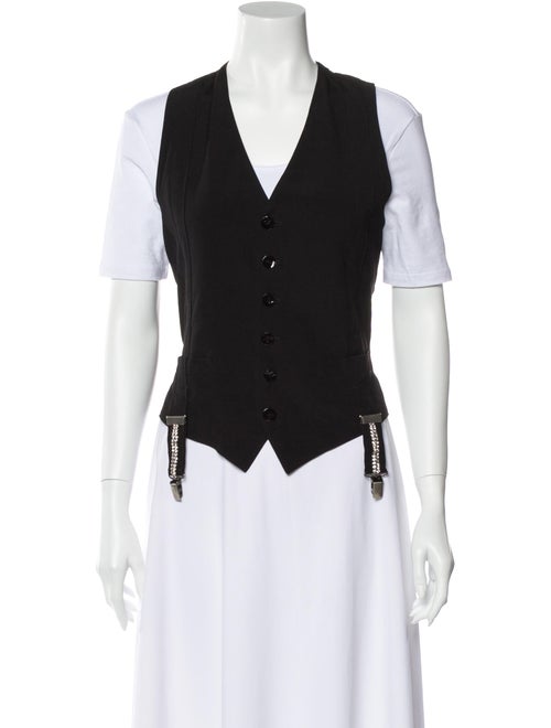 Jean Paul Gaultier Vest Black