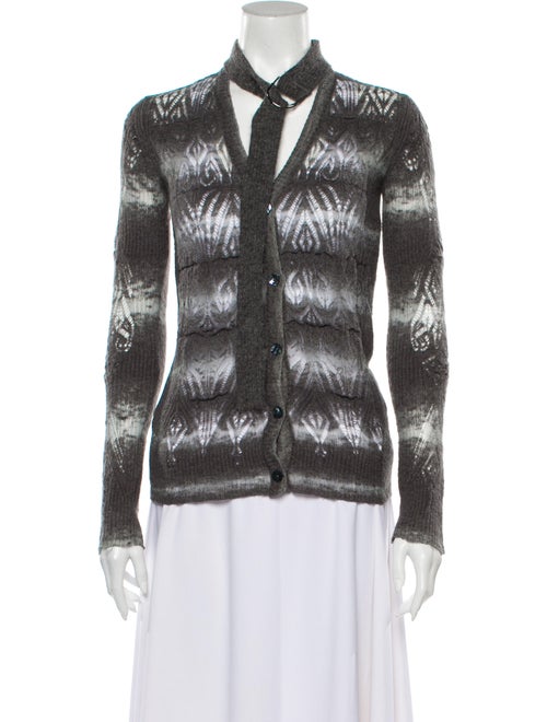 Jean Paul Gaultier Striped Sweater Grey