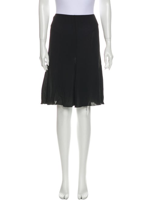 Jean Paul Gaultier Knee-Length Skirt Black