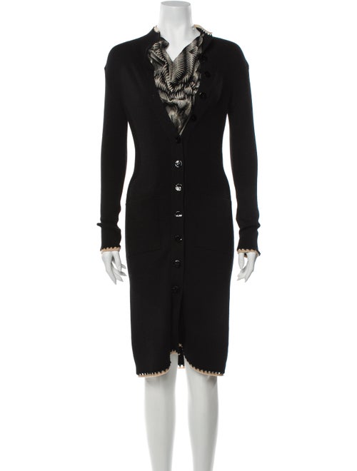Jean Paul Gaultier Virgin Wool Knee-Length Dress W