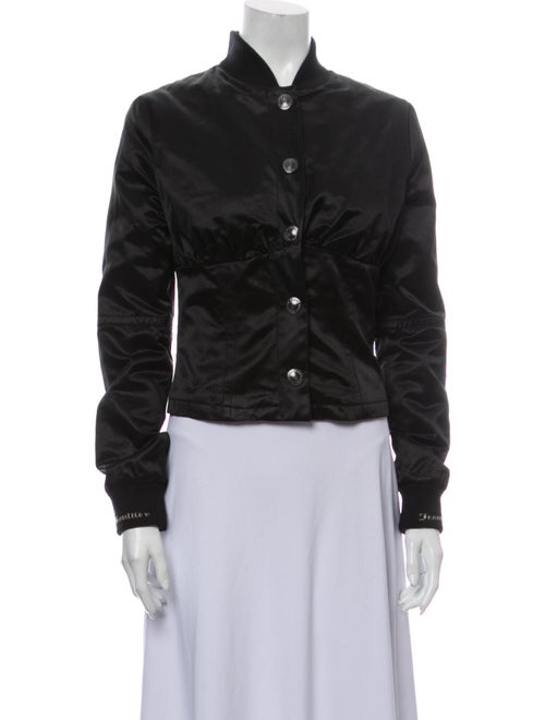 Jean Paul Gaultier Bomber Jacket Black