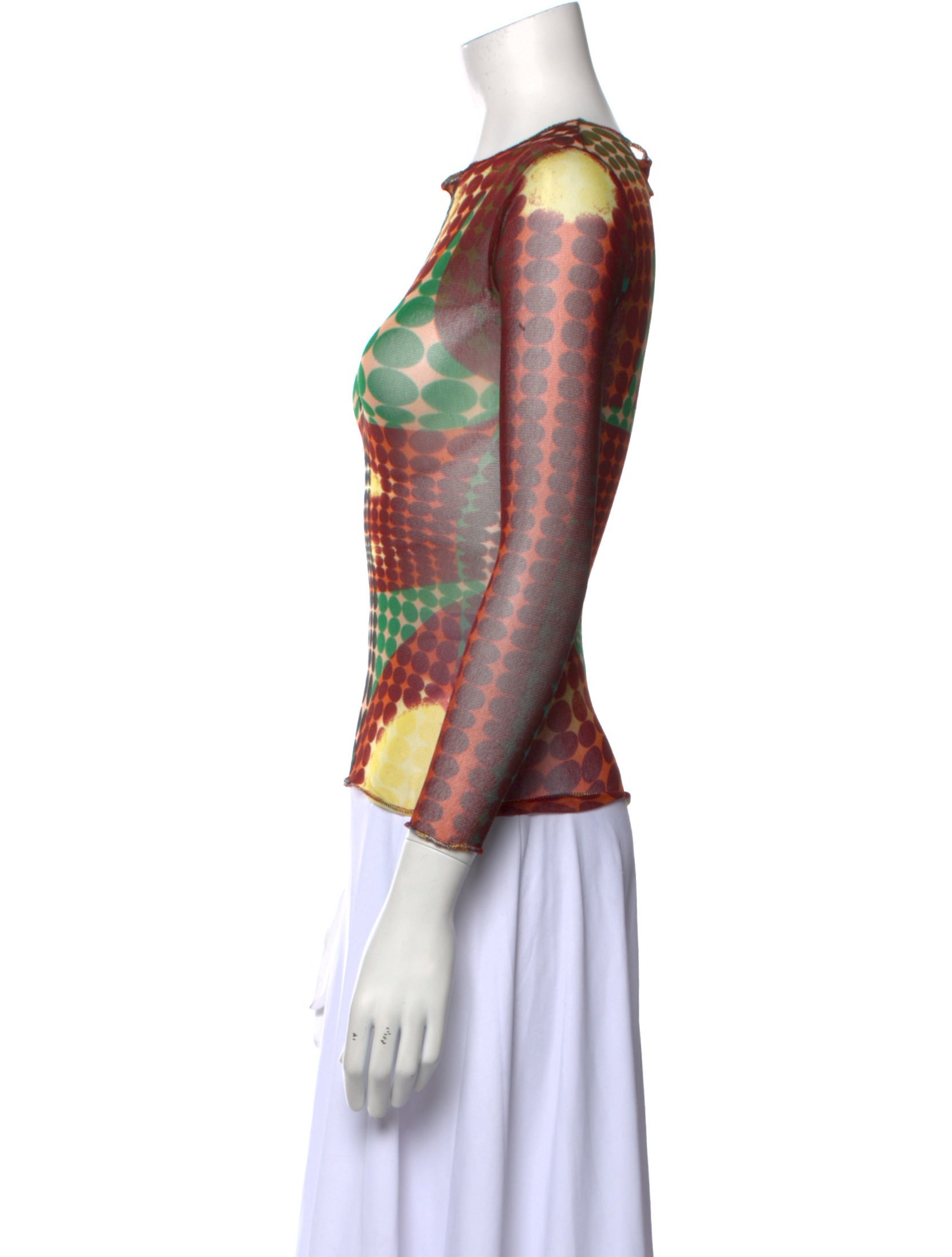 Jean Paul Gaultier 1995 Cyber Dot Top