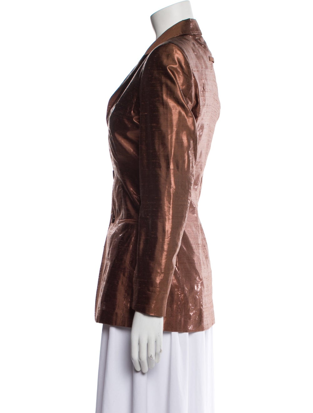 GAULTIER early 1990s stretch satin jacket