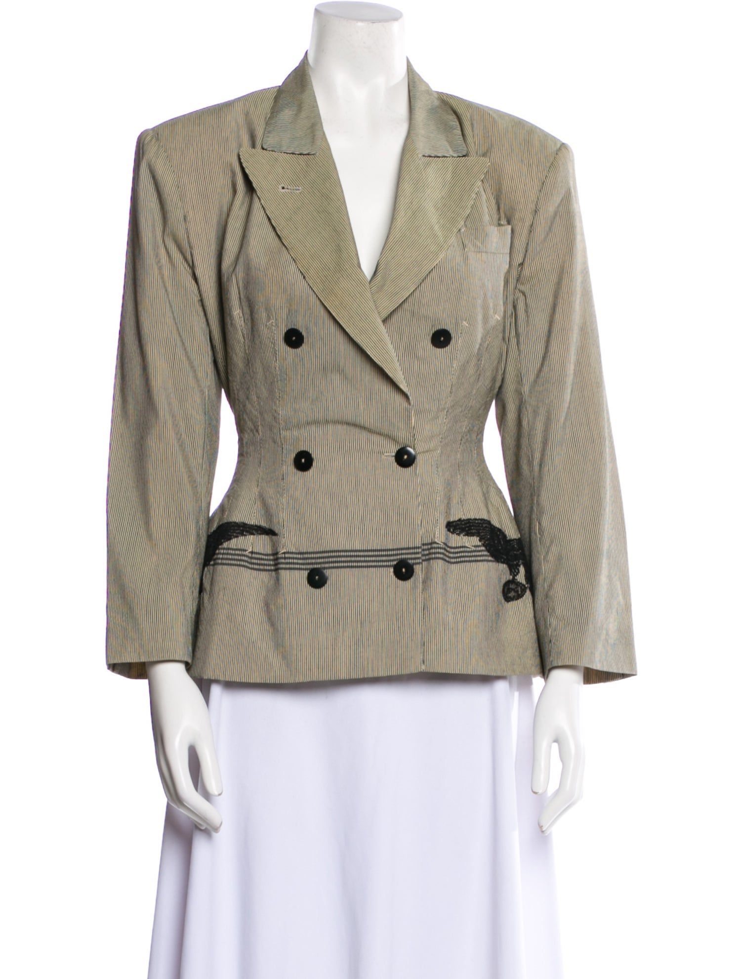 Jean Paul Gaultier Vintage 1988 Blazer - Neutrals Jackets