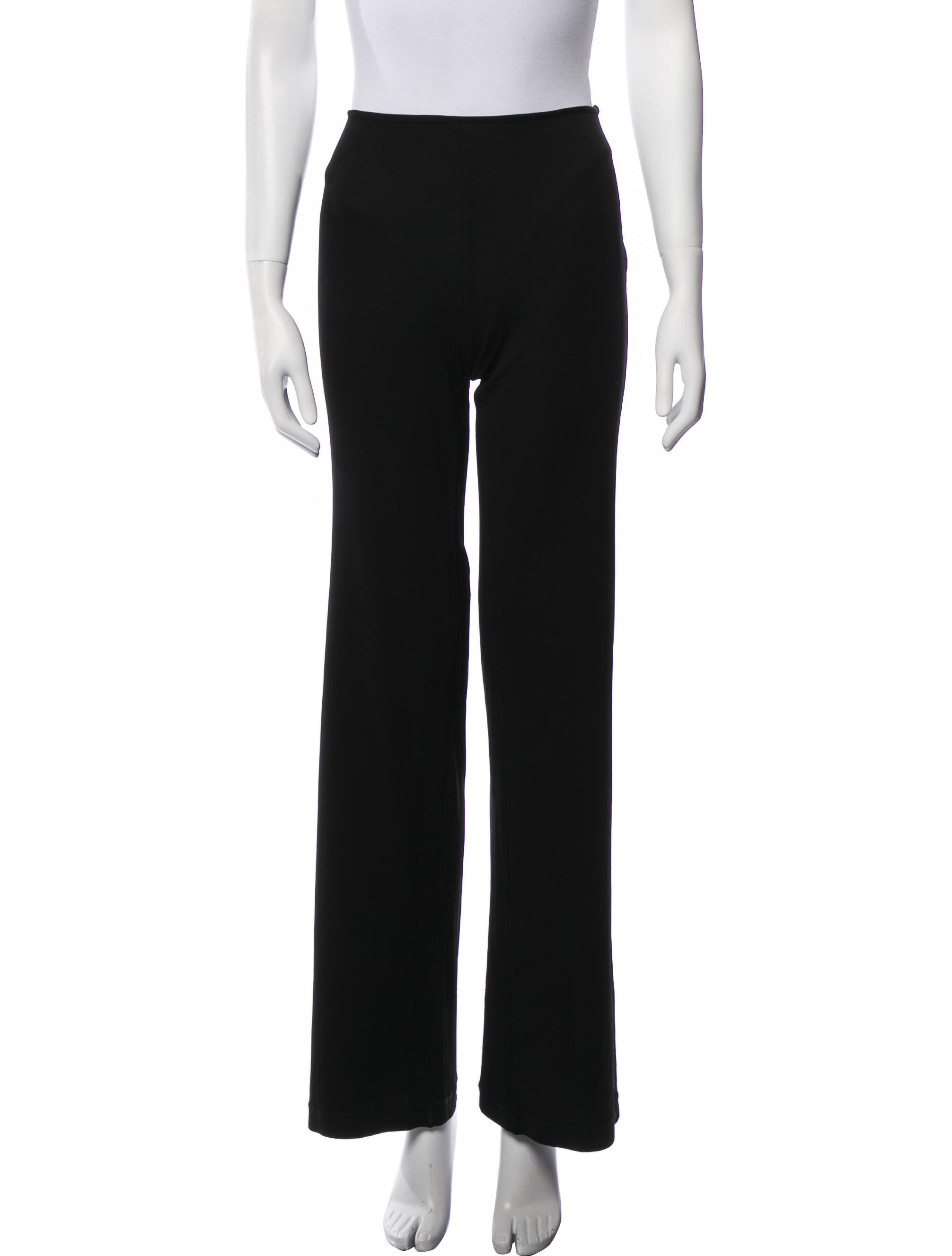 Jean Paul Gaultier Vintage Wide Leg Pants - Black, 8.5
