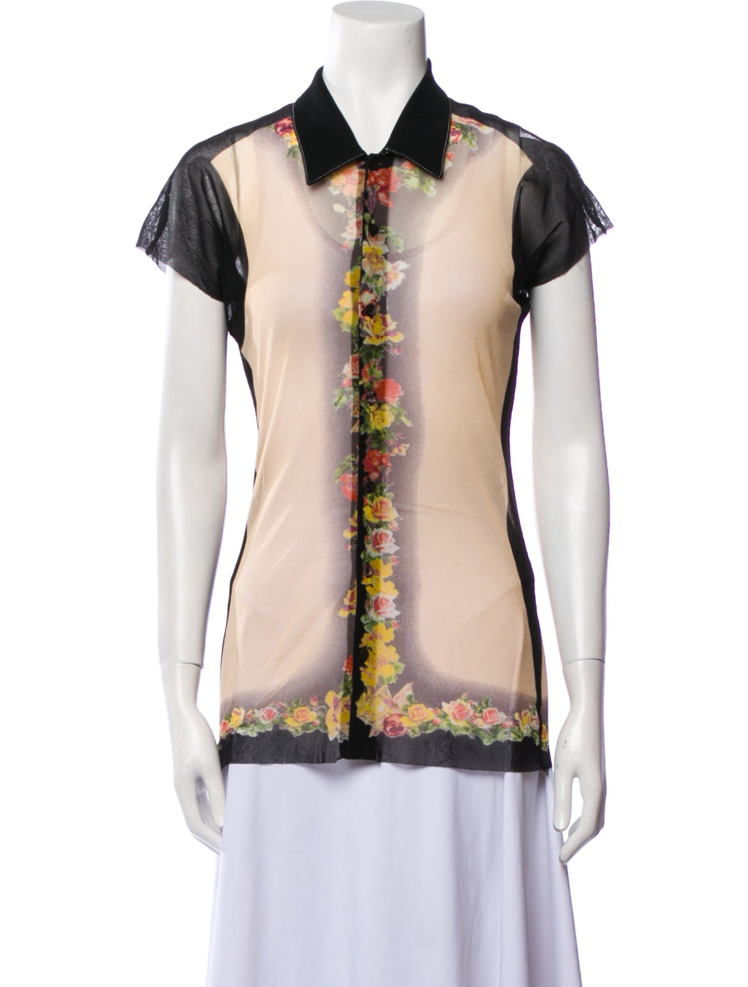 Jean Paul Gaultier Vintage 1990's Polo Shirt