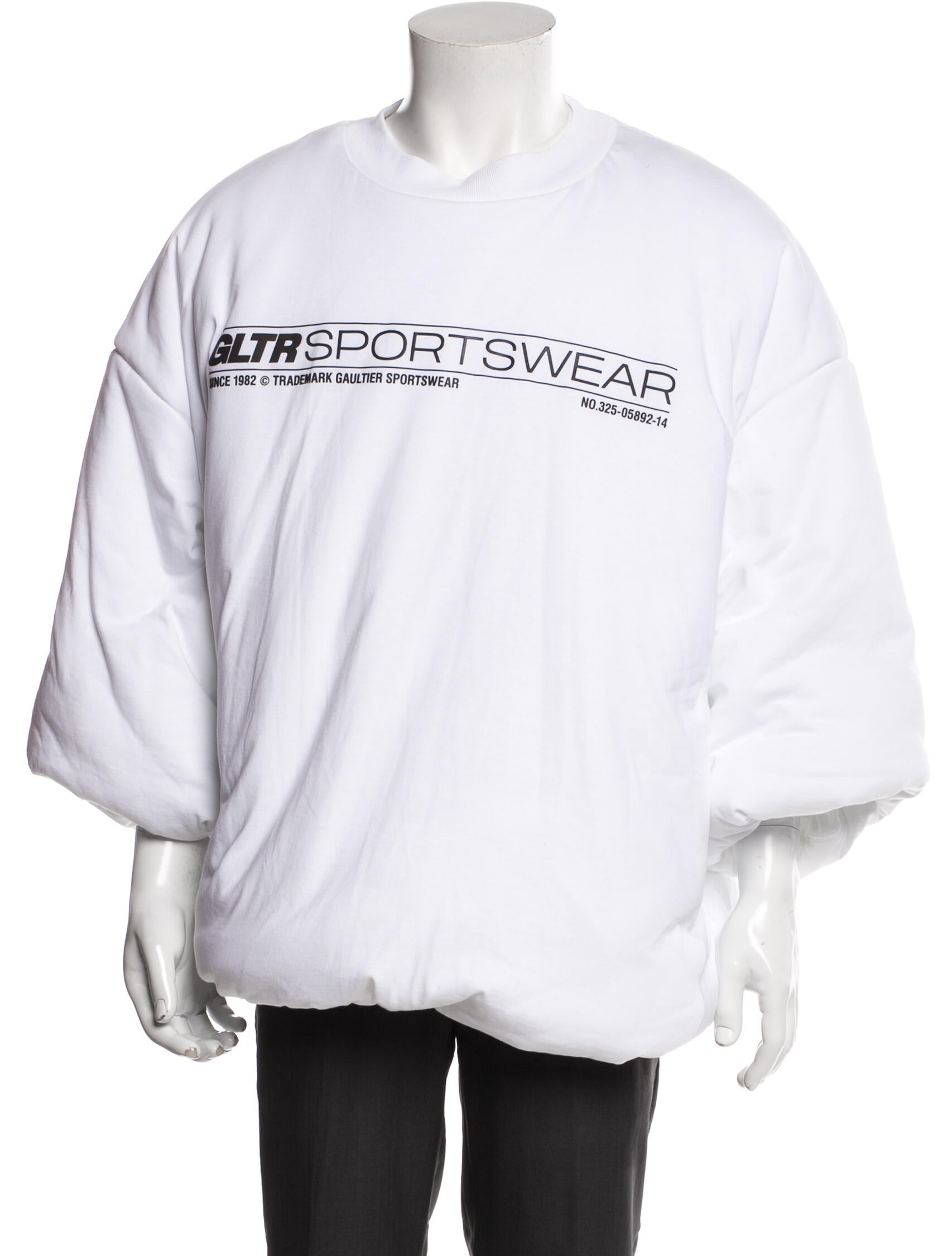 Jean Paul Gaultier Graphic Print Crew Neck Sweatshirt