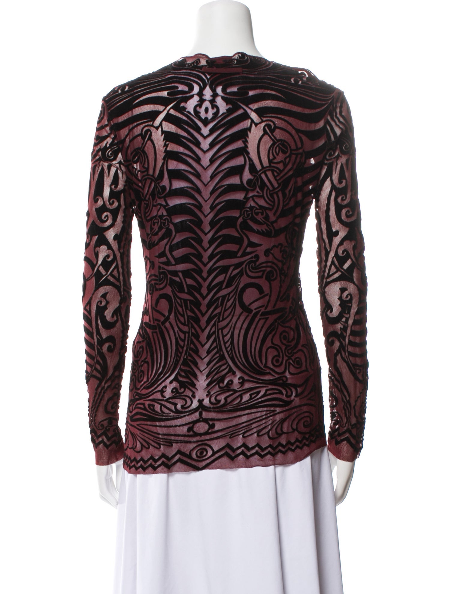 Jean Paul Gaultier Classique 1996 Printed Sweatshirt