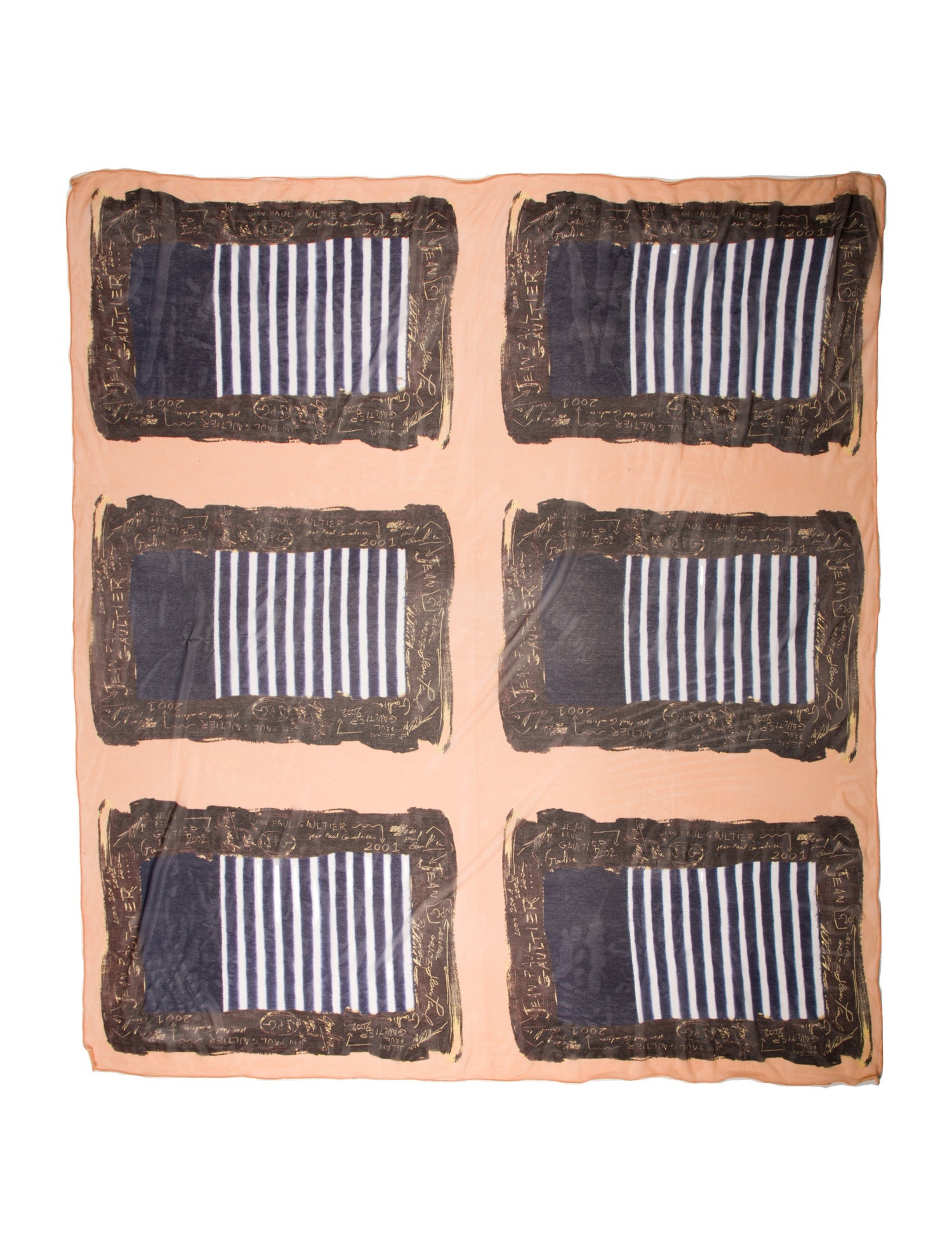 Jean Paul Gaultier Printed Scarf