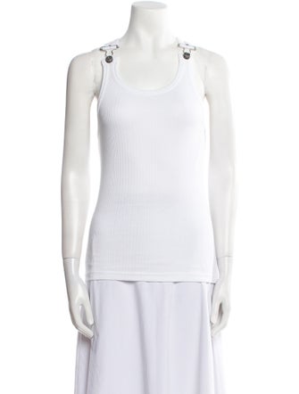 Jean Paul Gaultier Scoop Neck Sleeveless Top